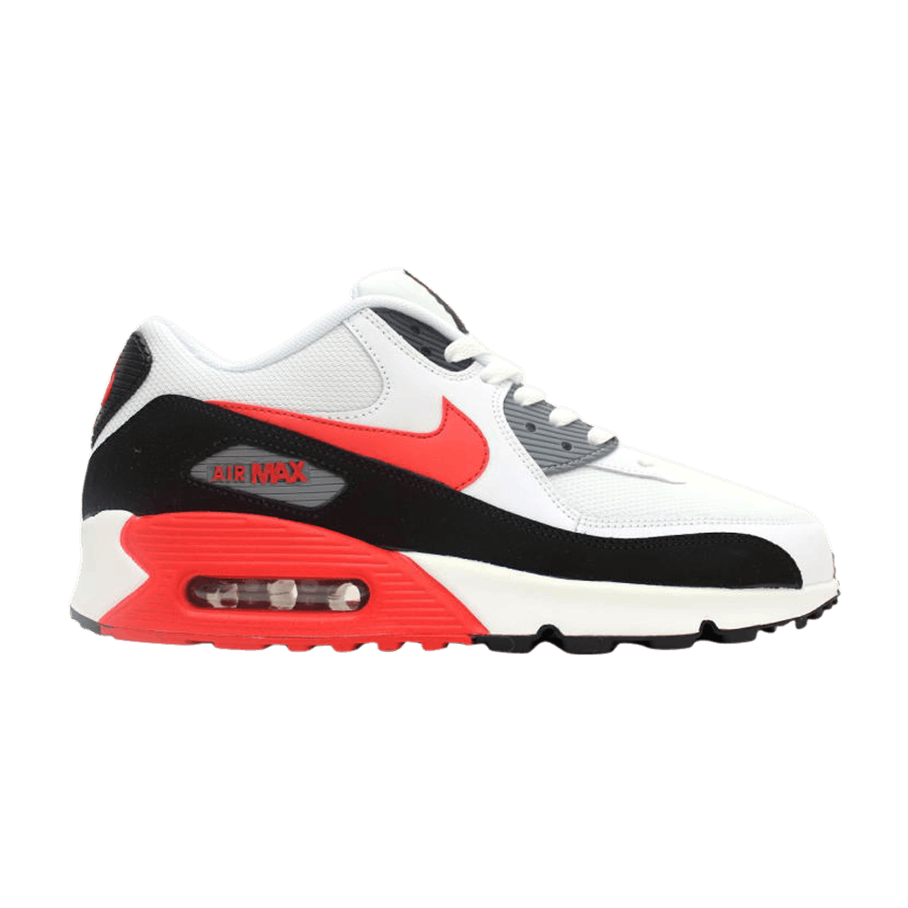 Air Max 90 Essential 'White Black Red' - Nike - 537384 112 | GOAT