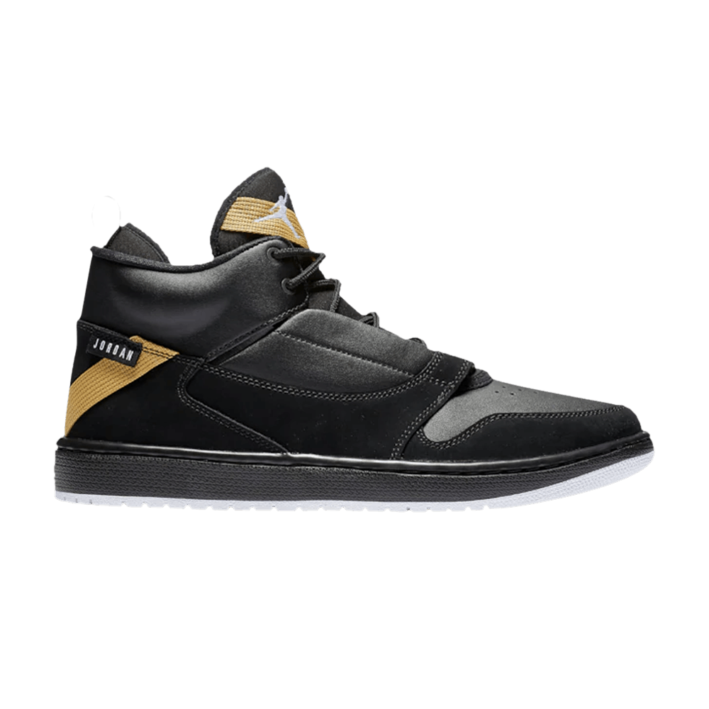 jordan fadeaway black and white