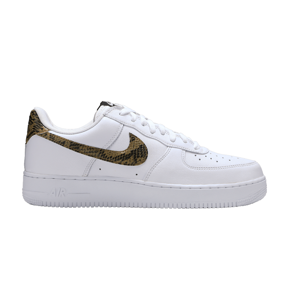 ivory snakeskin air force 1