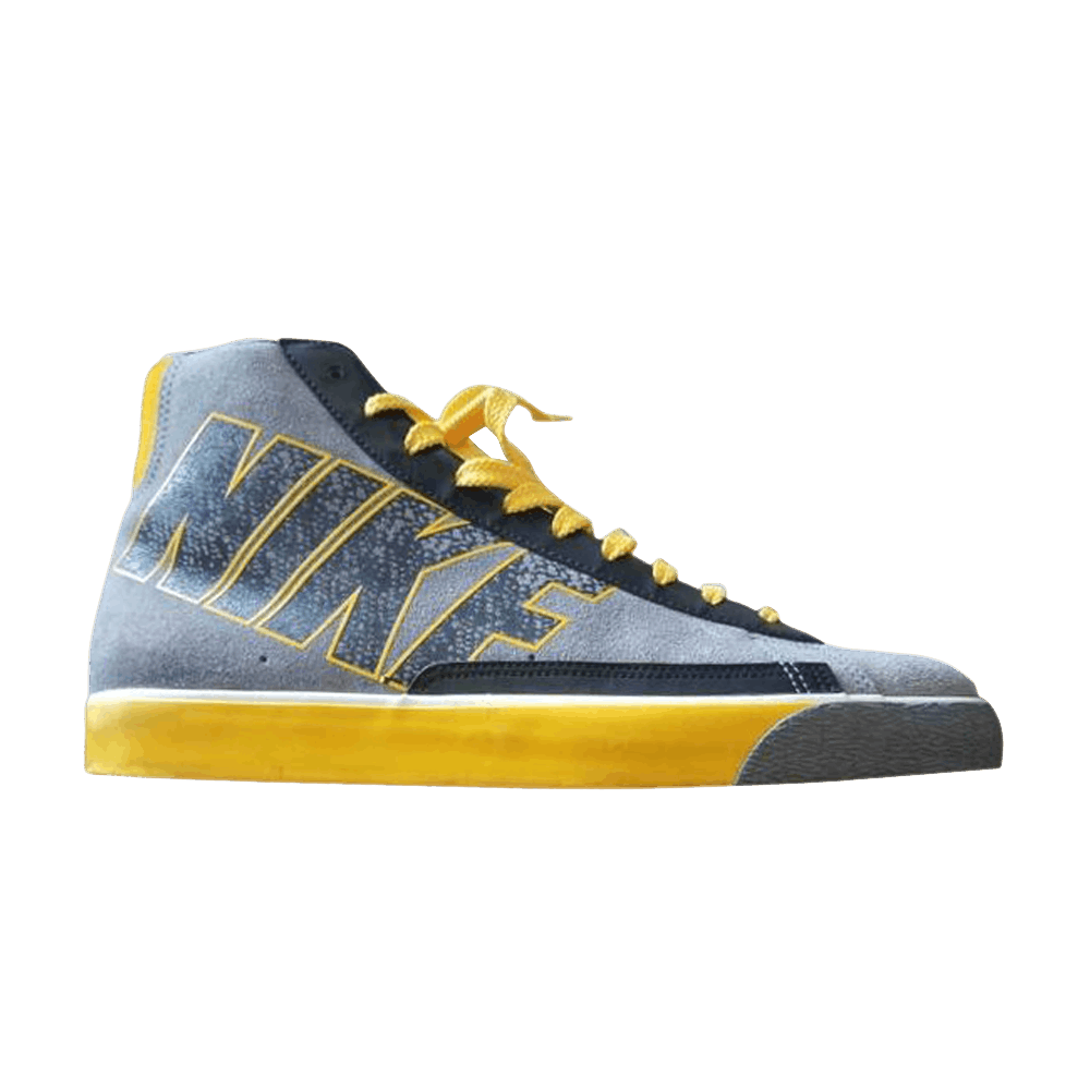 Buy Blazer High 'Cool Grey Yellow' - 316664 003 | GOAT