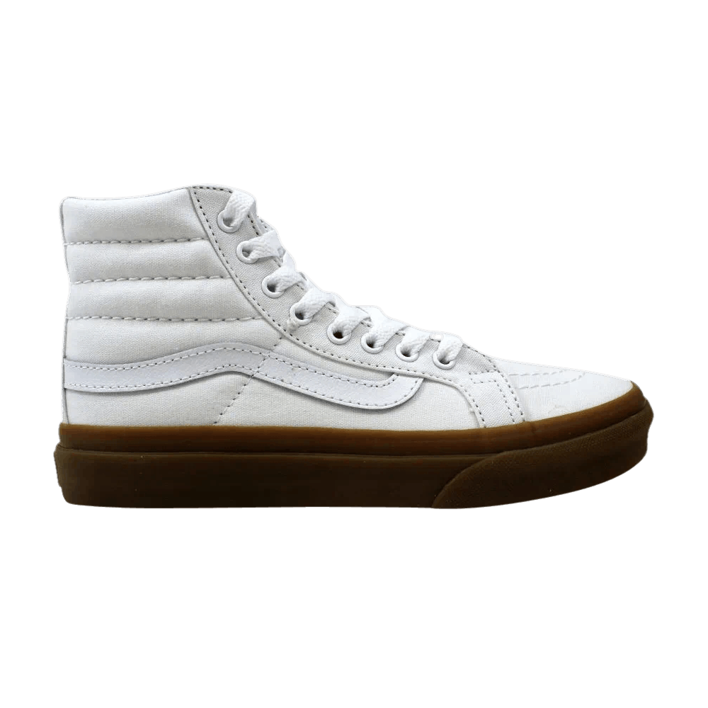 vans sk8 hi classic true white