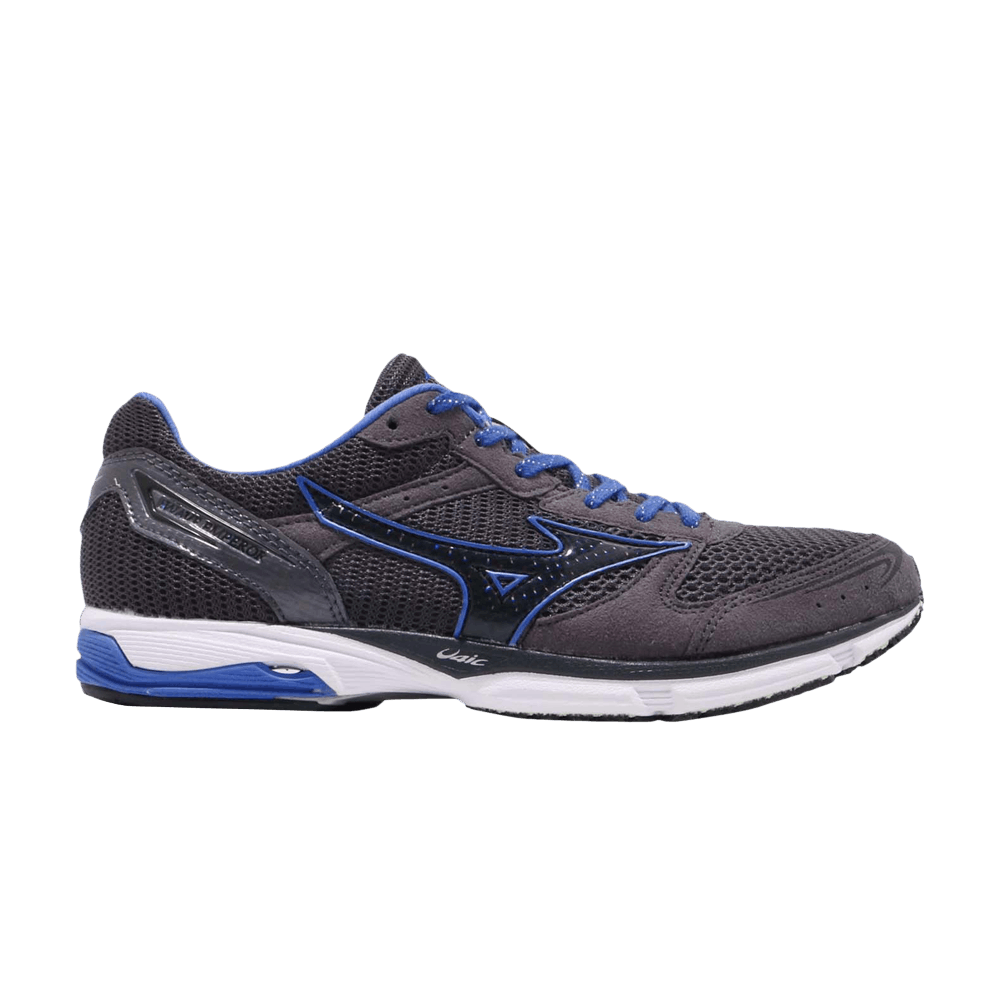 Buy Mizuno Wave Emperor Wide 'Grey Blue' - J1GA167725 | GOAT AU