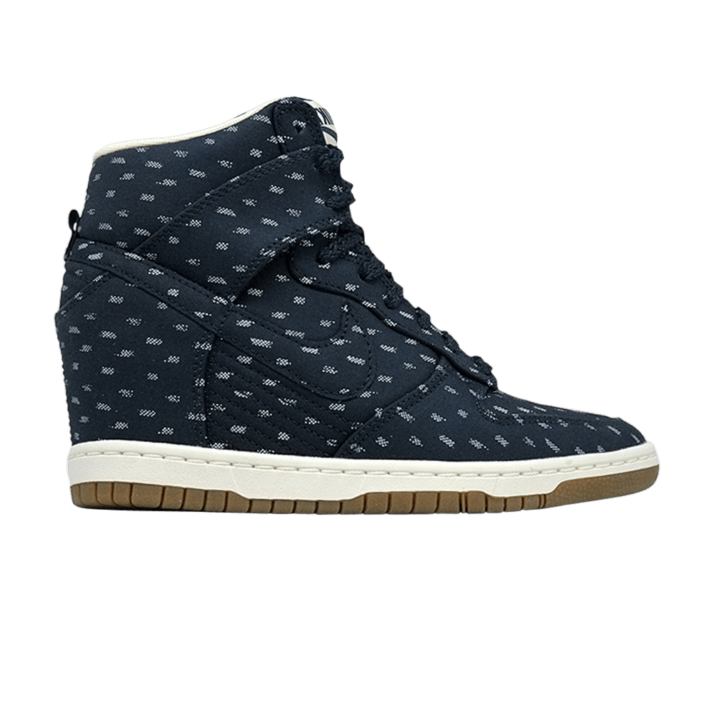 Buy Wmns Dunk Sku Hi Print 'Obsidian' - 543258 400 | GOAT