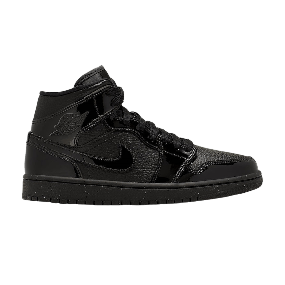 Jordan 1 high triple black top