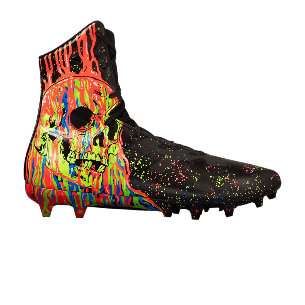 Under armour hot sale skull cleats