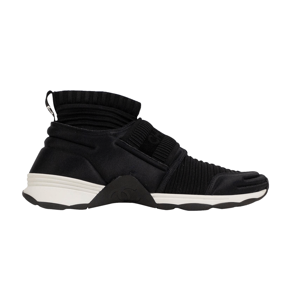Buy Chanel Stretch Fabric Sneaker Black G33070 Y52130 94305 GOAT