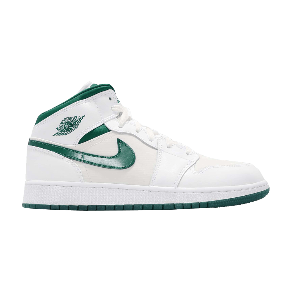 Air Jordan 1 Mid SE GC GS 'White Mystic Green' - Air Jordan - CD6760 ...