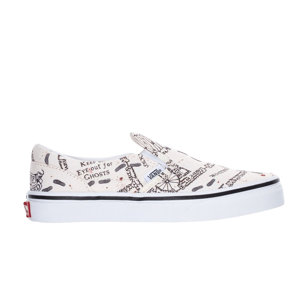 Harry Potter X Vans Classic Slip-On Kids 'marauder's Map'