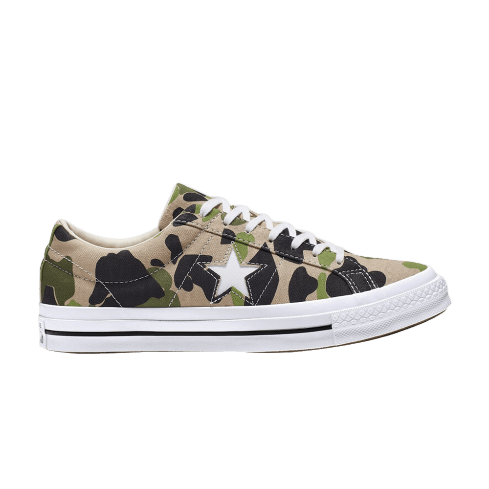 One Star Low 'Archive Print - Duck Camo' - Converse - 165027C | GOAT