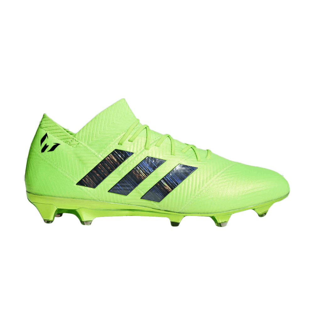 Nemeziz Messi 18.1 FG 'Solar Green' - adidas - DA9586 | GOAT