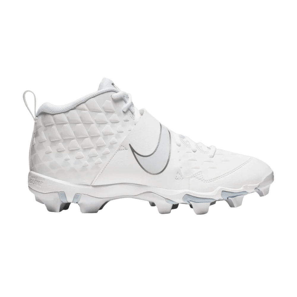 New Nike Force Zoom Trout 6 Baseball Metal Cleats White (AT3464-100) - Size  15