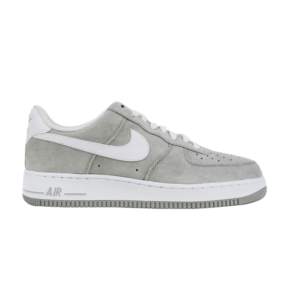 gray suede air force 1