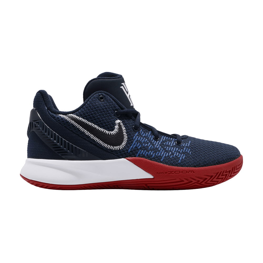 Nike kyrie flytrap 2 obsidian black university red clearance