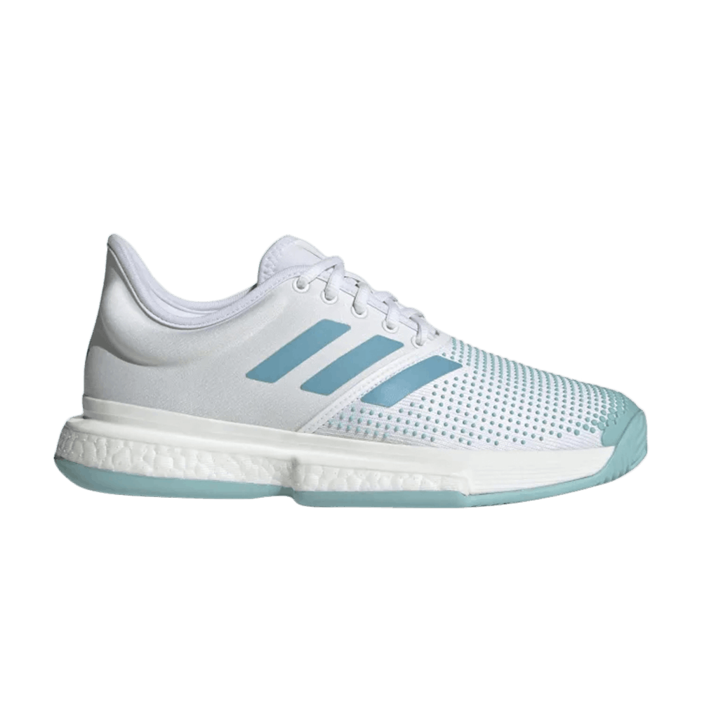 Buy Parley x Wmns SoleCourt Boost White Blue G26301 GOAT