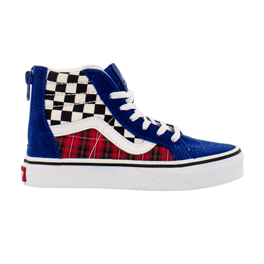 Buy Sk8-Hi Kids 'Plaid Checkerboard' - VN0A4BUXV3G | GOAT