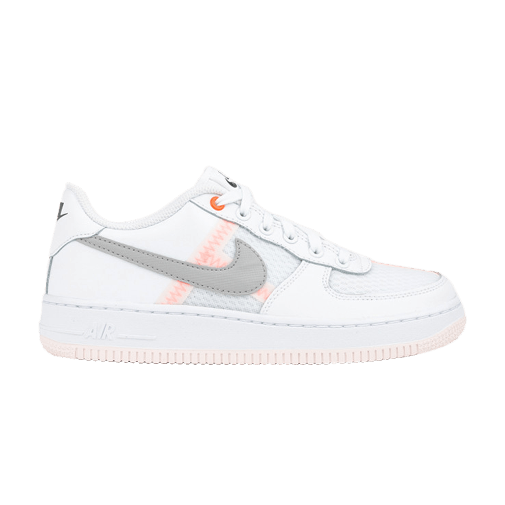 Nike Air Force 1 '07 LV8 White Bright Crimson 2021 for Sale, Authenticity  Guaranteed
