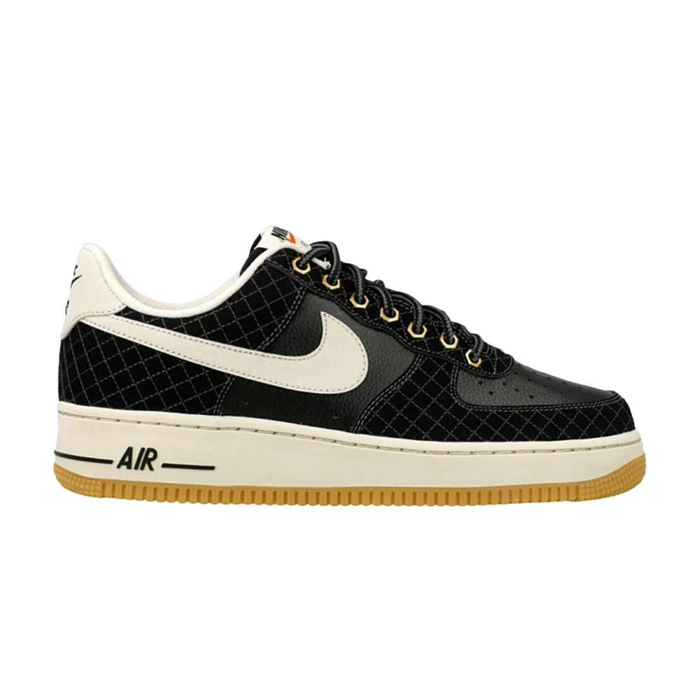 Buy Air Force 1 Black Checkered 488298 095 GOAT