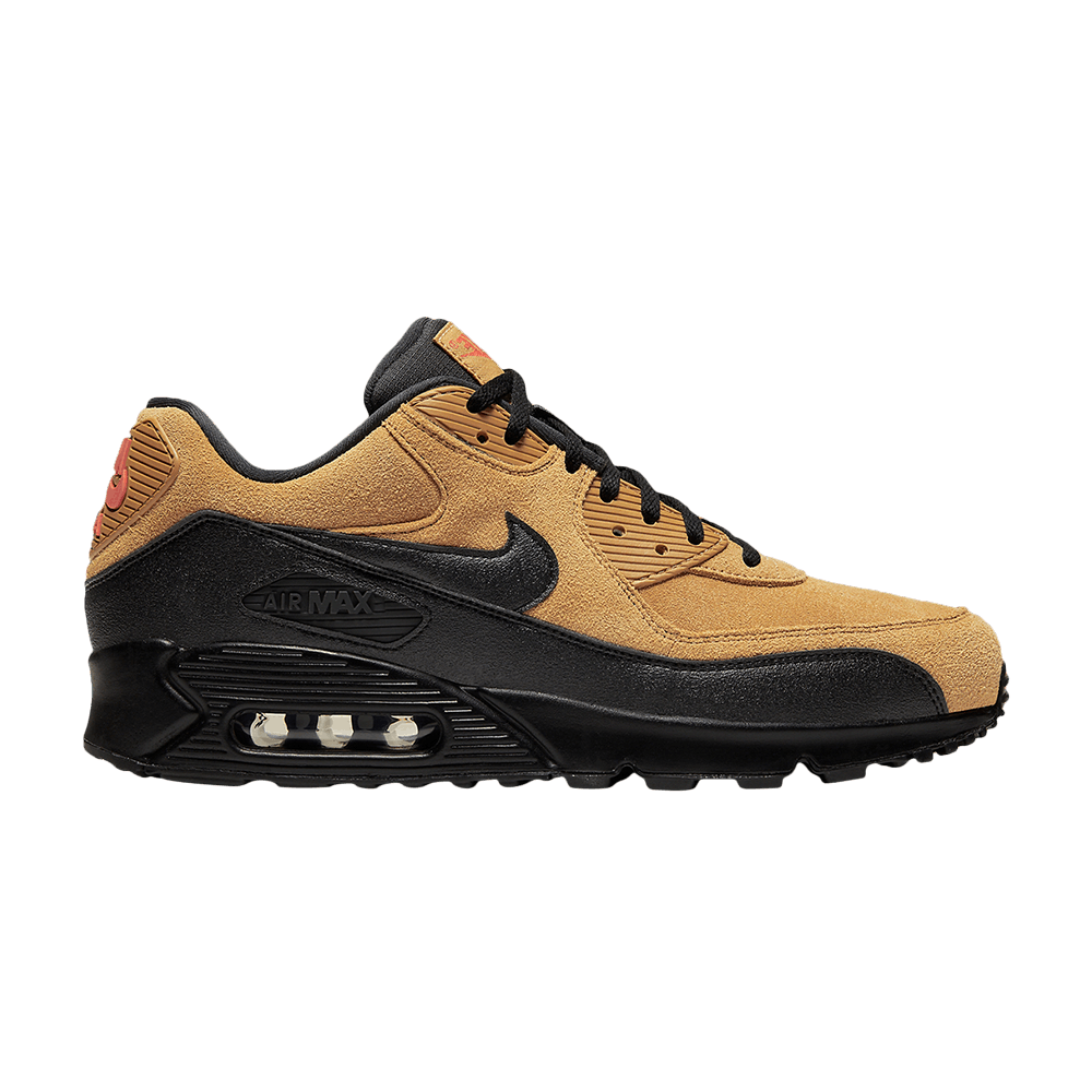 air max 90 wheat black