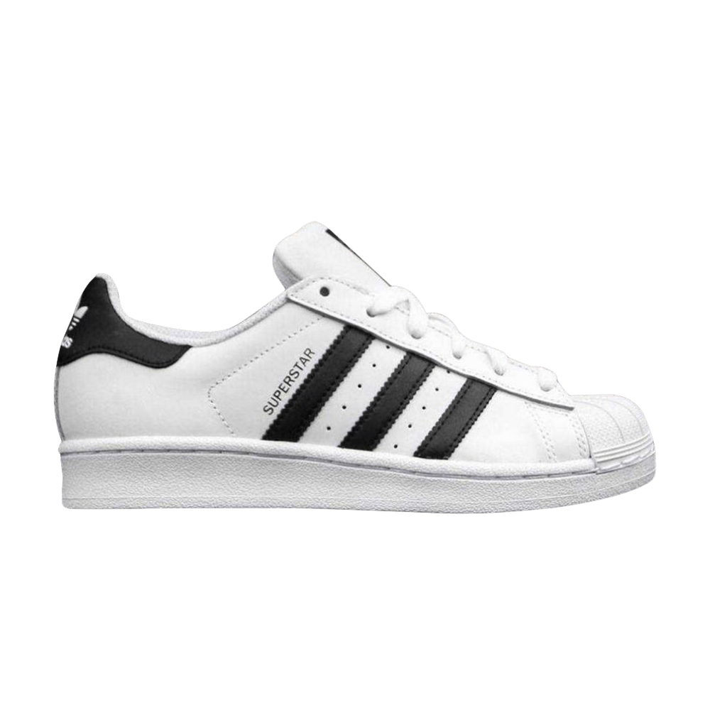 Buy Adidas Superstar J 'White Black' - B42369 | GOAT