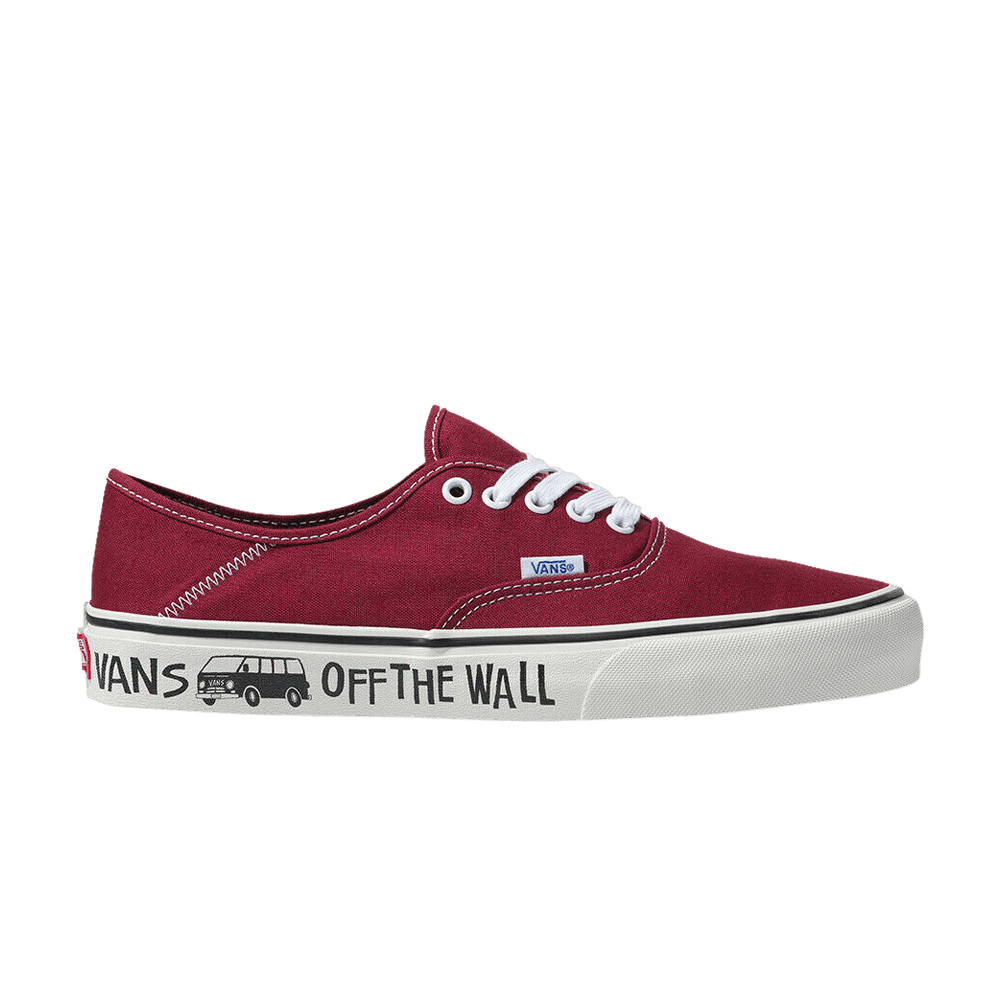 Yusuke Hanai X Vans Authentic Sf Rumba Red