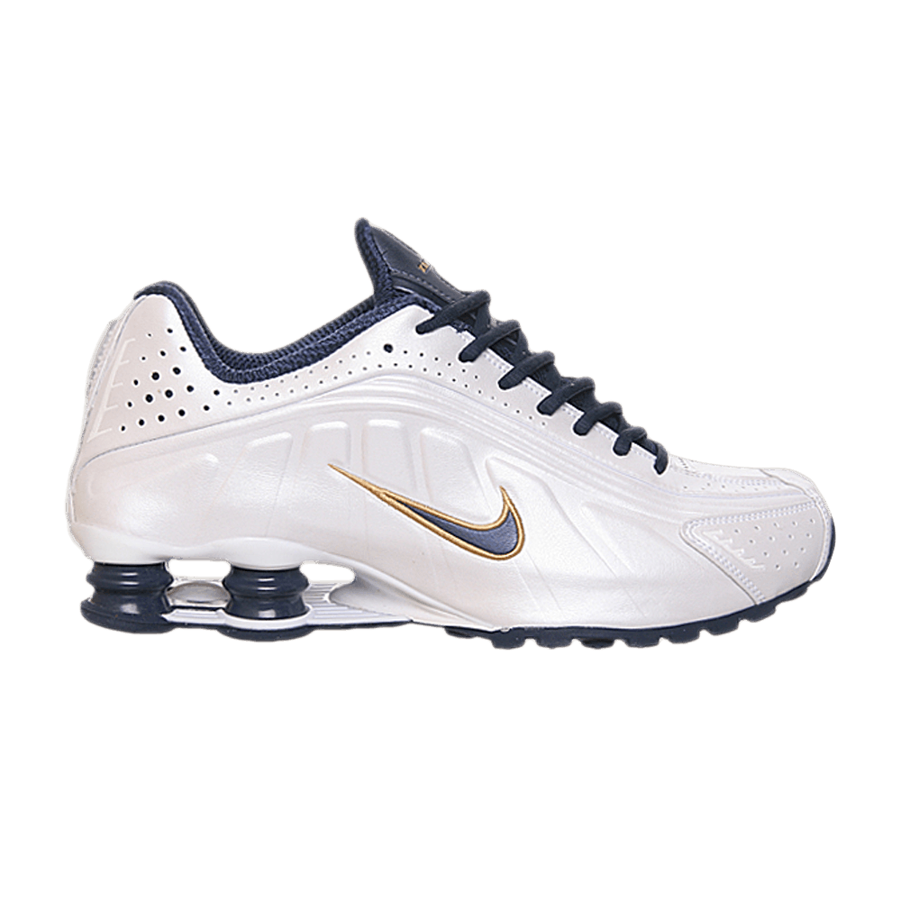Nike Shox ホワイト スニーカー Buy Nike Shox R4 'White Navy' - 104265 142 | GOAT
