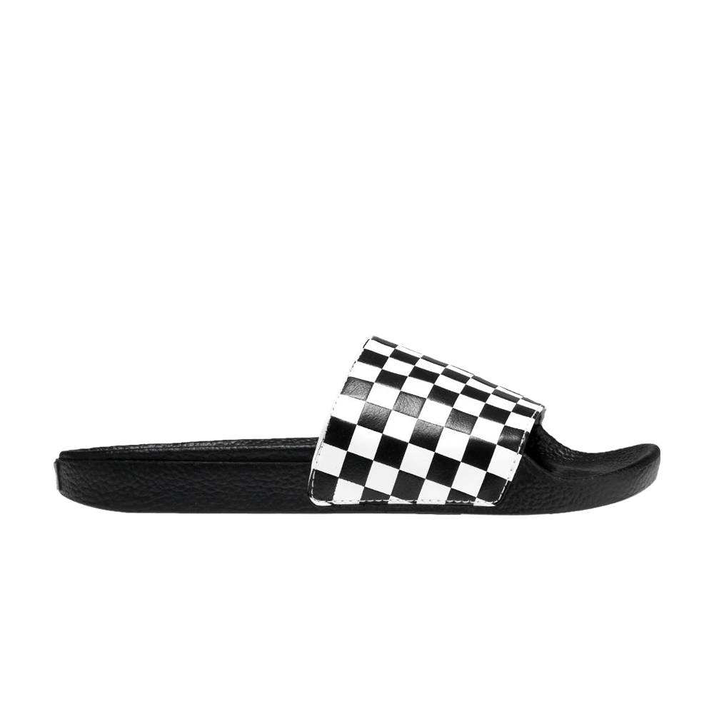 Vans Slide-On Checkerboard White Black