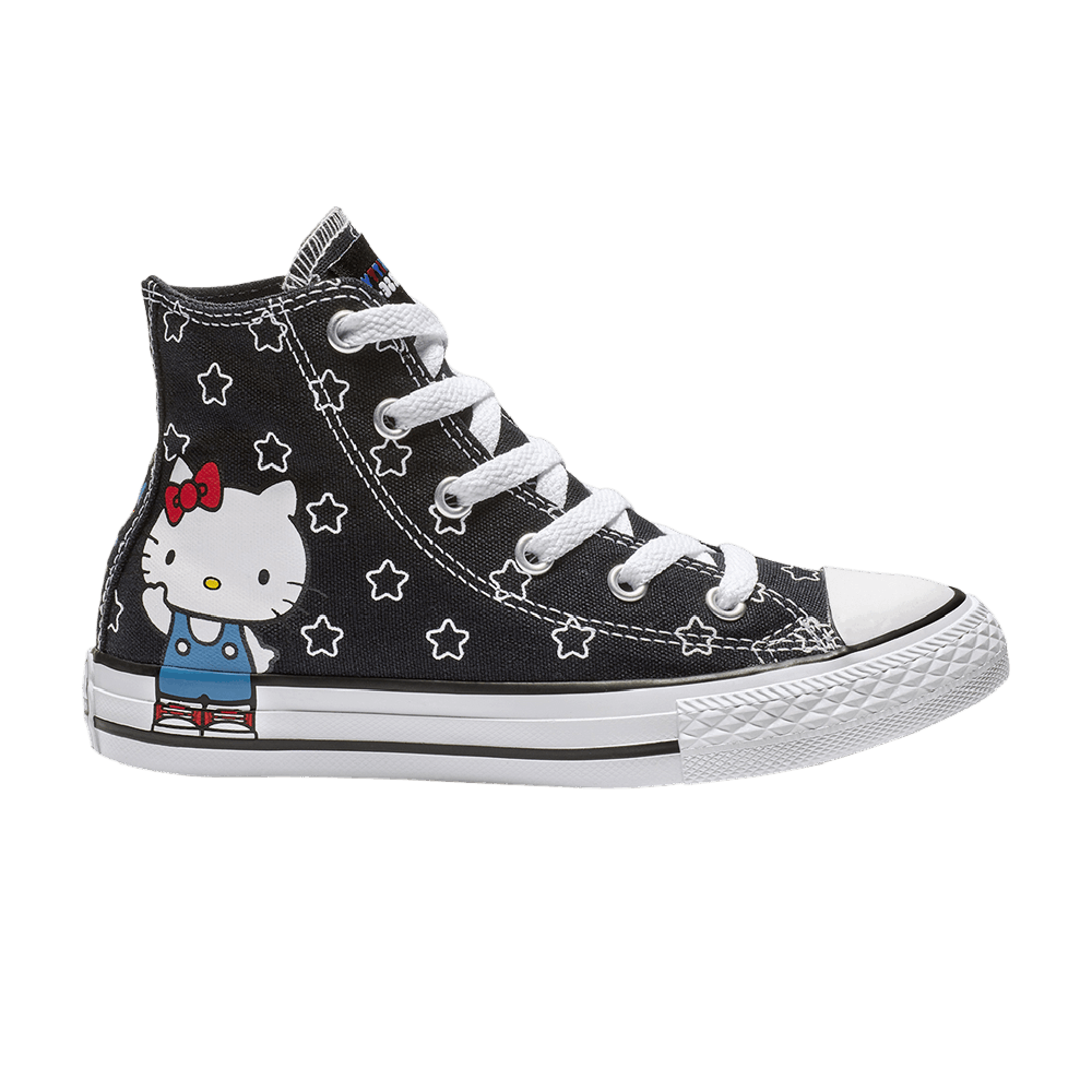 Hello Kitty x Chuck Taylor All Star High 'Black' - Converse - 163919F ...