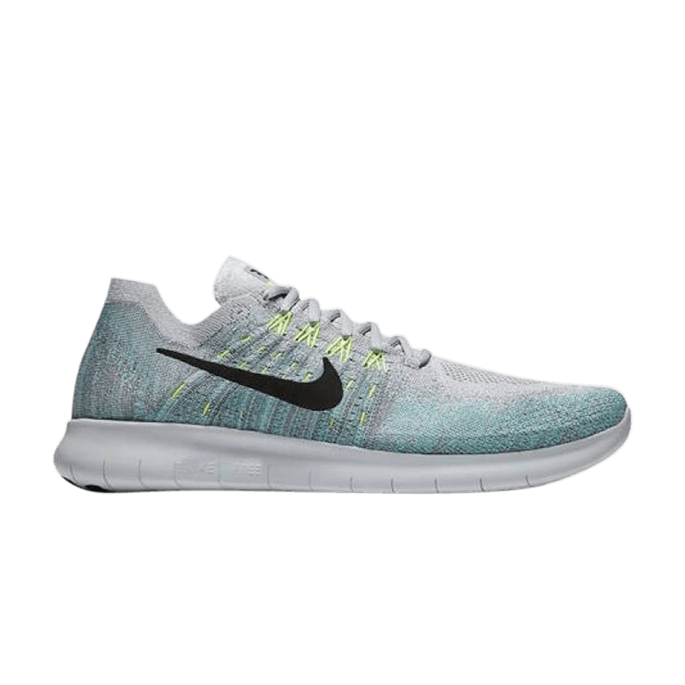 Men's free rn clearance flyknit 2017 wolf grey
