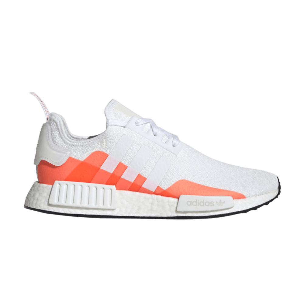 nmd white solar red