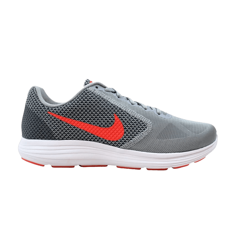 Buy Wmns Revolution 3 Wolf Grey Hyper Orange 819303 002 GOAT