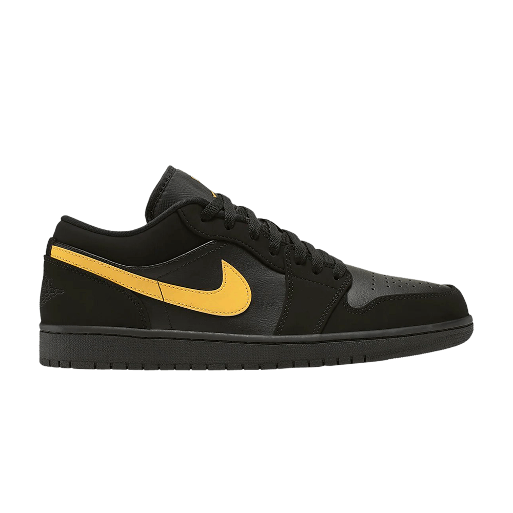 Air Jordan 1 Low Black University Gold Air Jordan 071 Goat