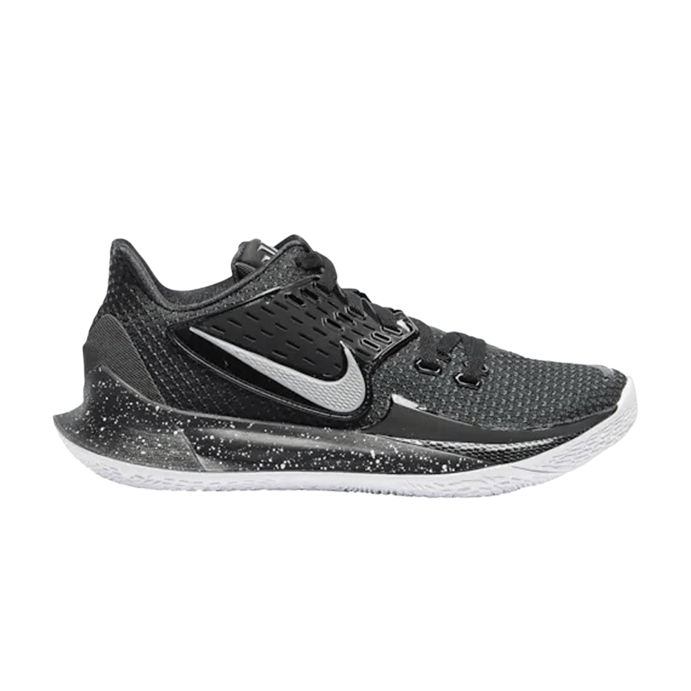 kyrie low 2 black metallic silver