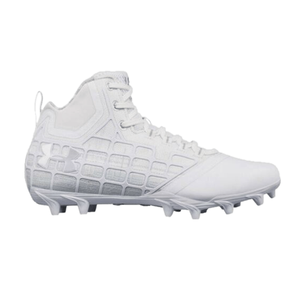 Under Armour Banshee Mid MC White Metallic Silver