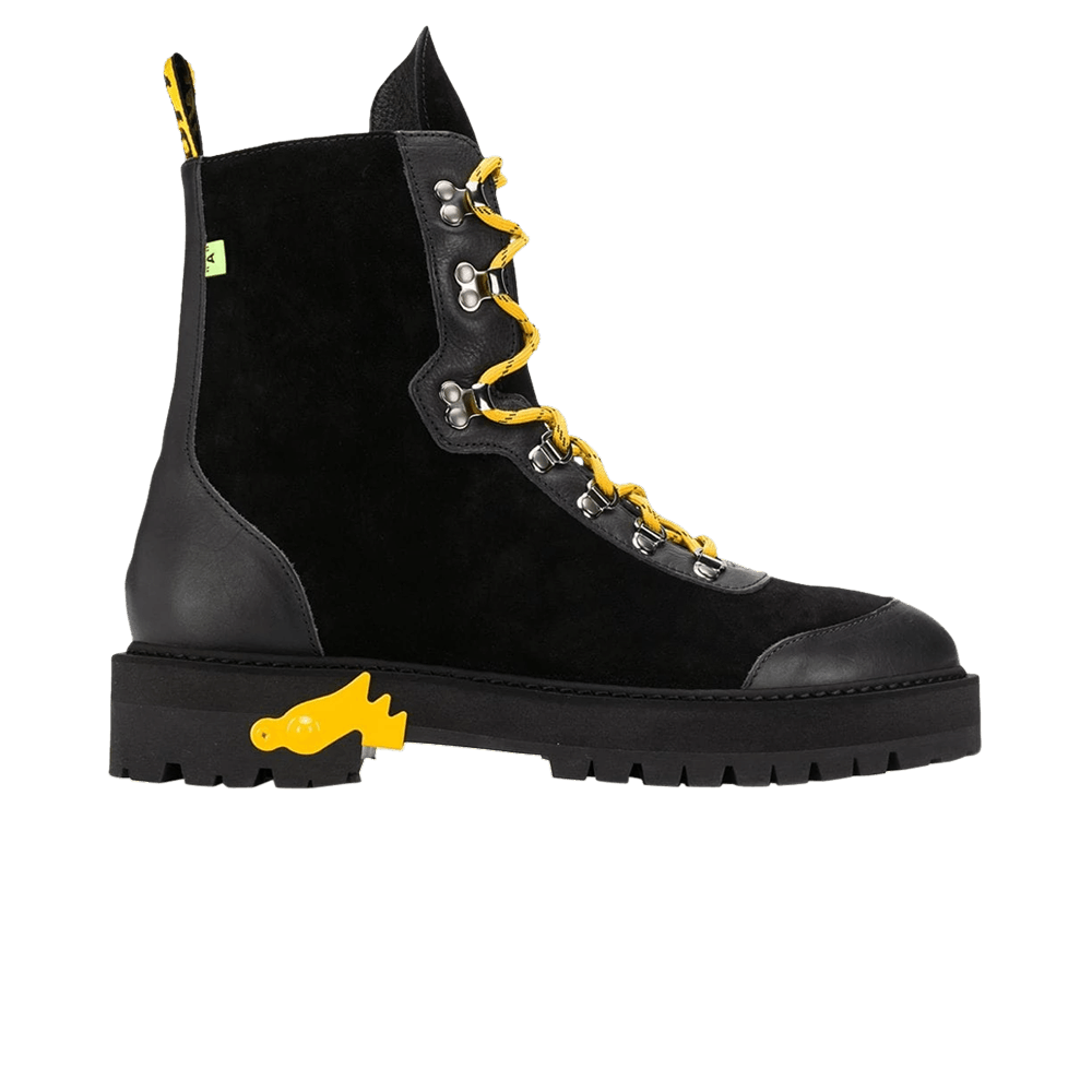 Buy Off-White Hiking Boot 'Black' - OMIA121E19D68002 1000 | GOAT