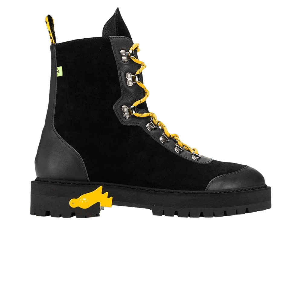 Off white black hiking boots store