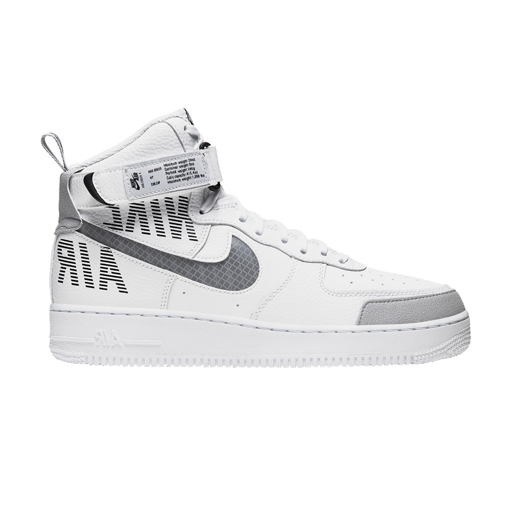 Aardbei vier keer Min Buy Air Force 1 High 'Under Construction - White' - CQ0449 100 - White |  GOAT