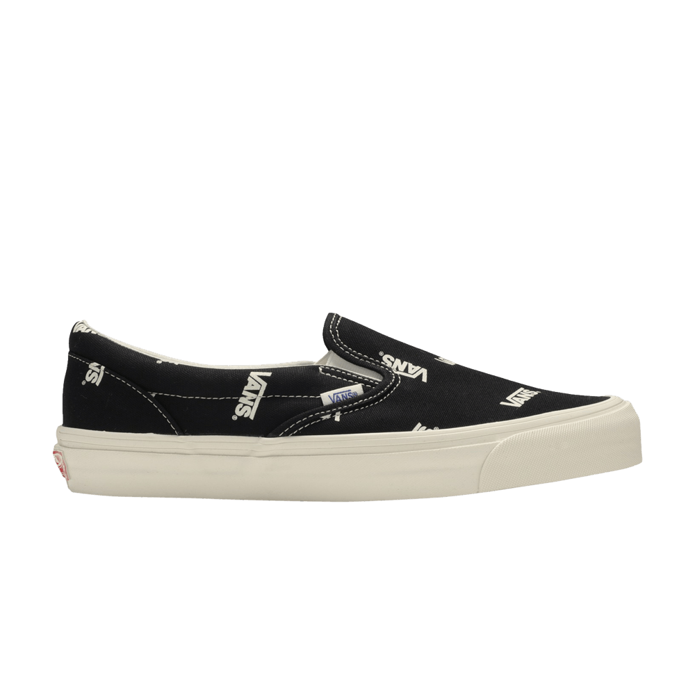 Vans OG Slip-On Lx Multi-Logo Black