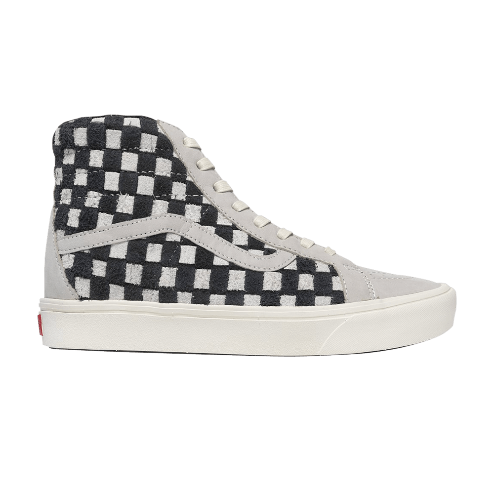Vans Sk8-Hi Reissue Lx Comfycush Hairy Suede - Checkerboard