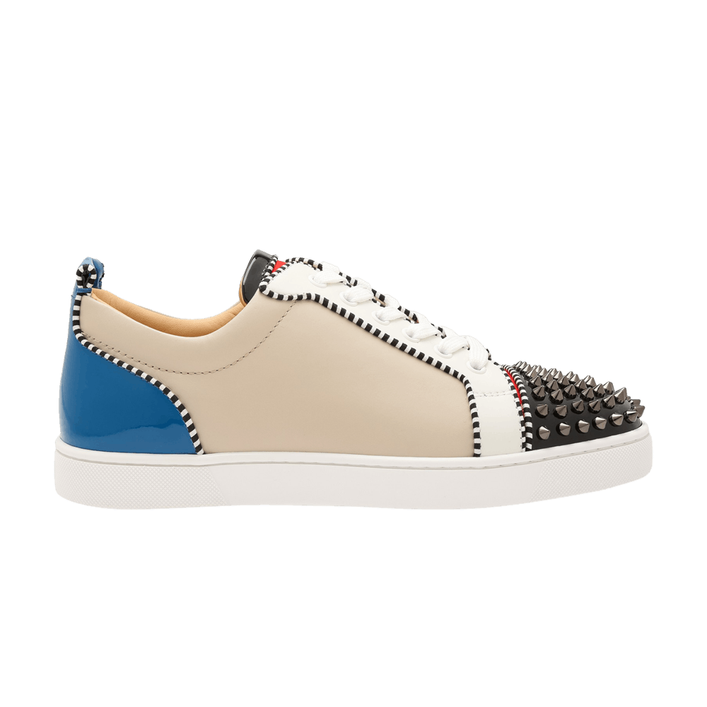 Christian Louboutin Multi/Silver Louis Junior Spikes Orlato Shoes • Fashion  Brands Outlet