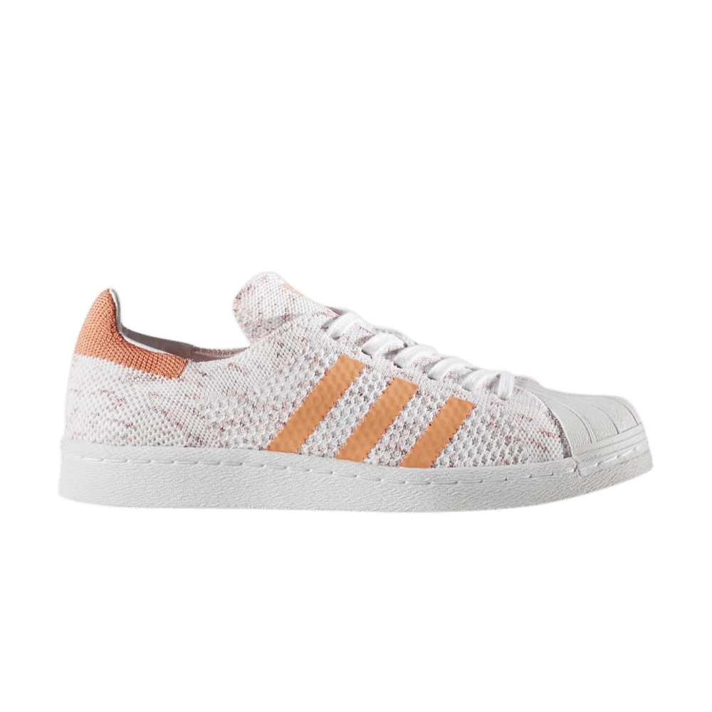 superstar 80s primeknit womens Orange