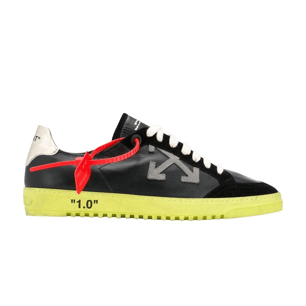 Off white black yellow sneakers new arrivals