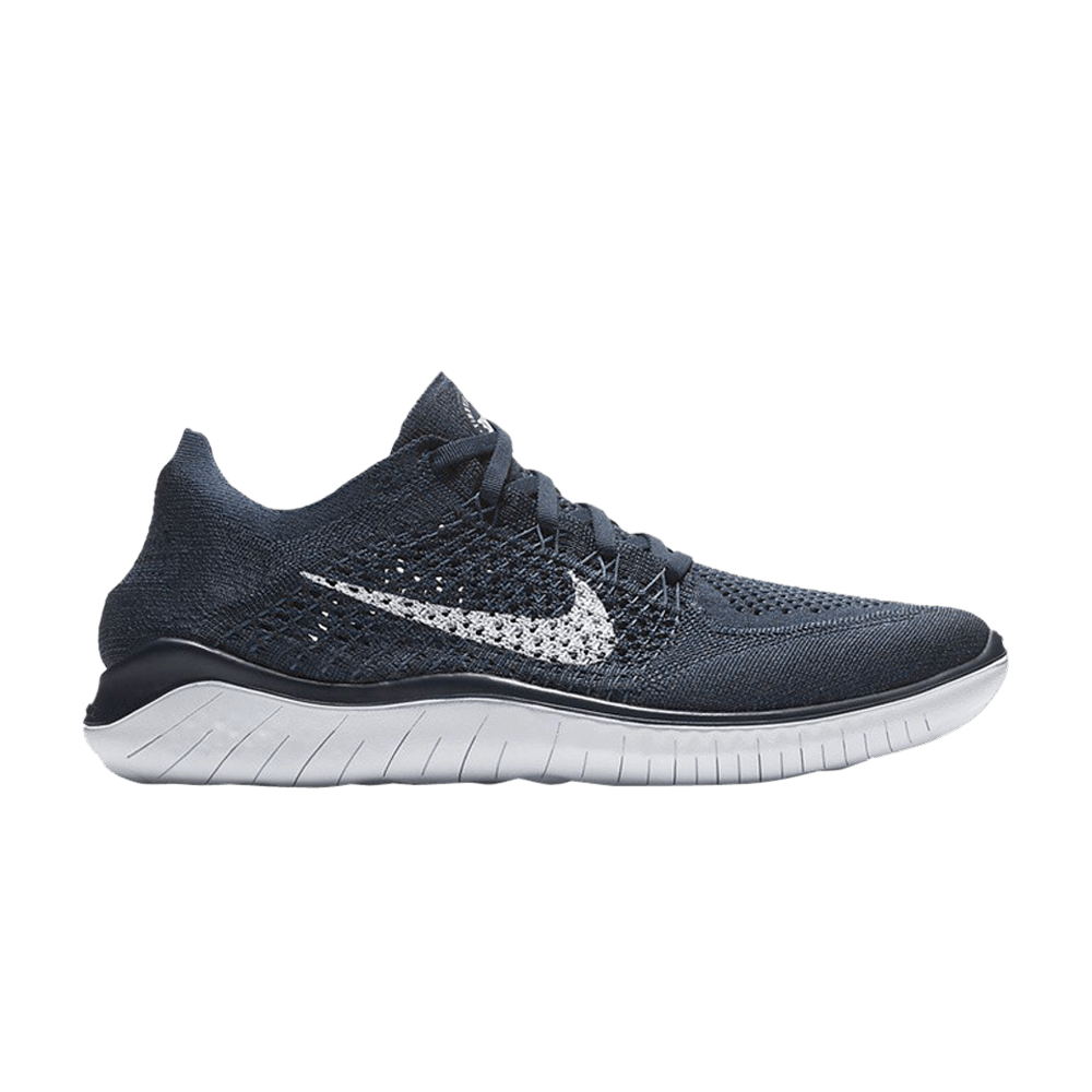nike free rn flyknit 2018 college navy