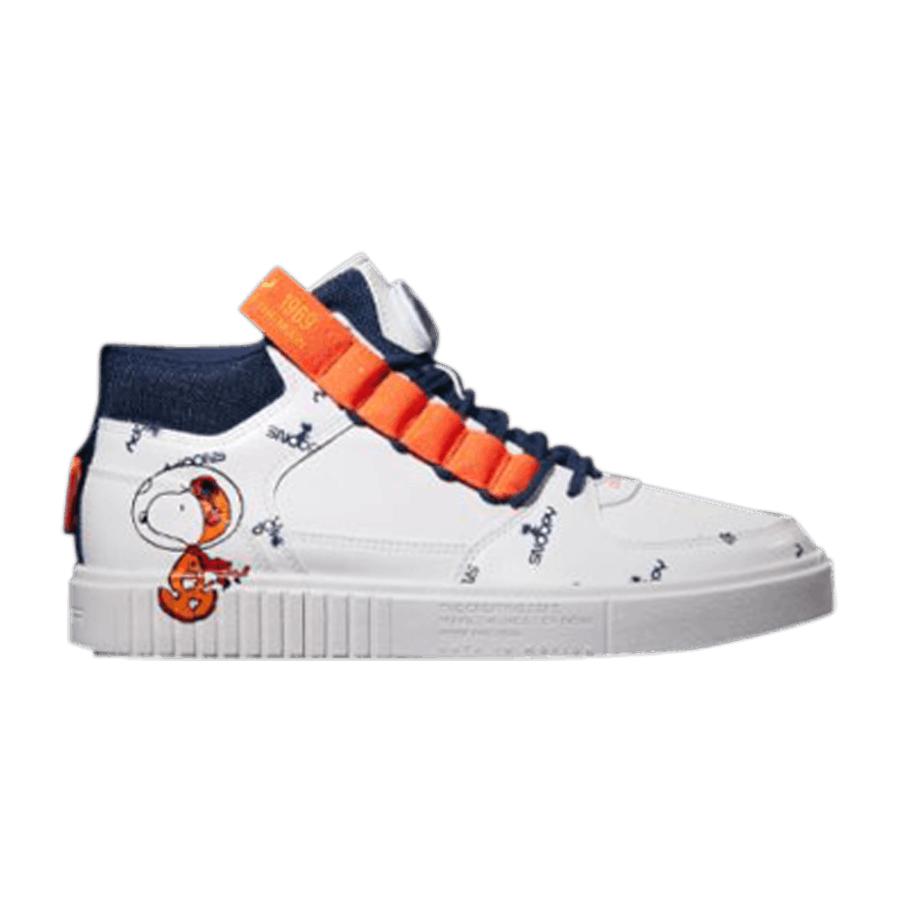 Snoopy Dabbing Louis Vuitton Air Jordan High Top Shoes - Tagotee