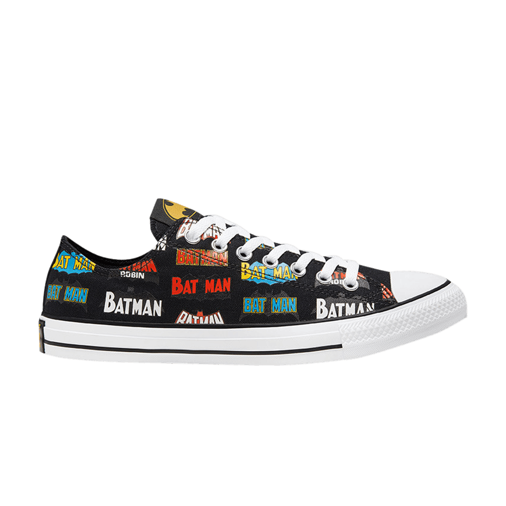 Buy DC Comics x Converse Chuck Taylor All Star Low 'Batman' - 167319C | GOAT, image size:1000x1000