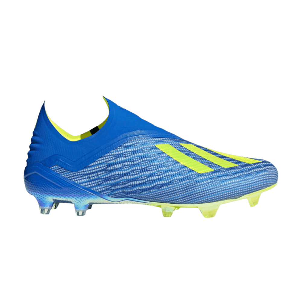 Buy Adidas X 18+ FG 'Football Blue Solar Yellow' - CM8358 | GOAT