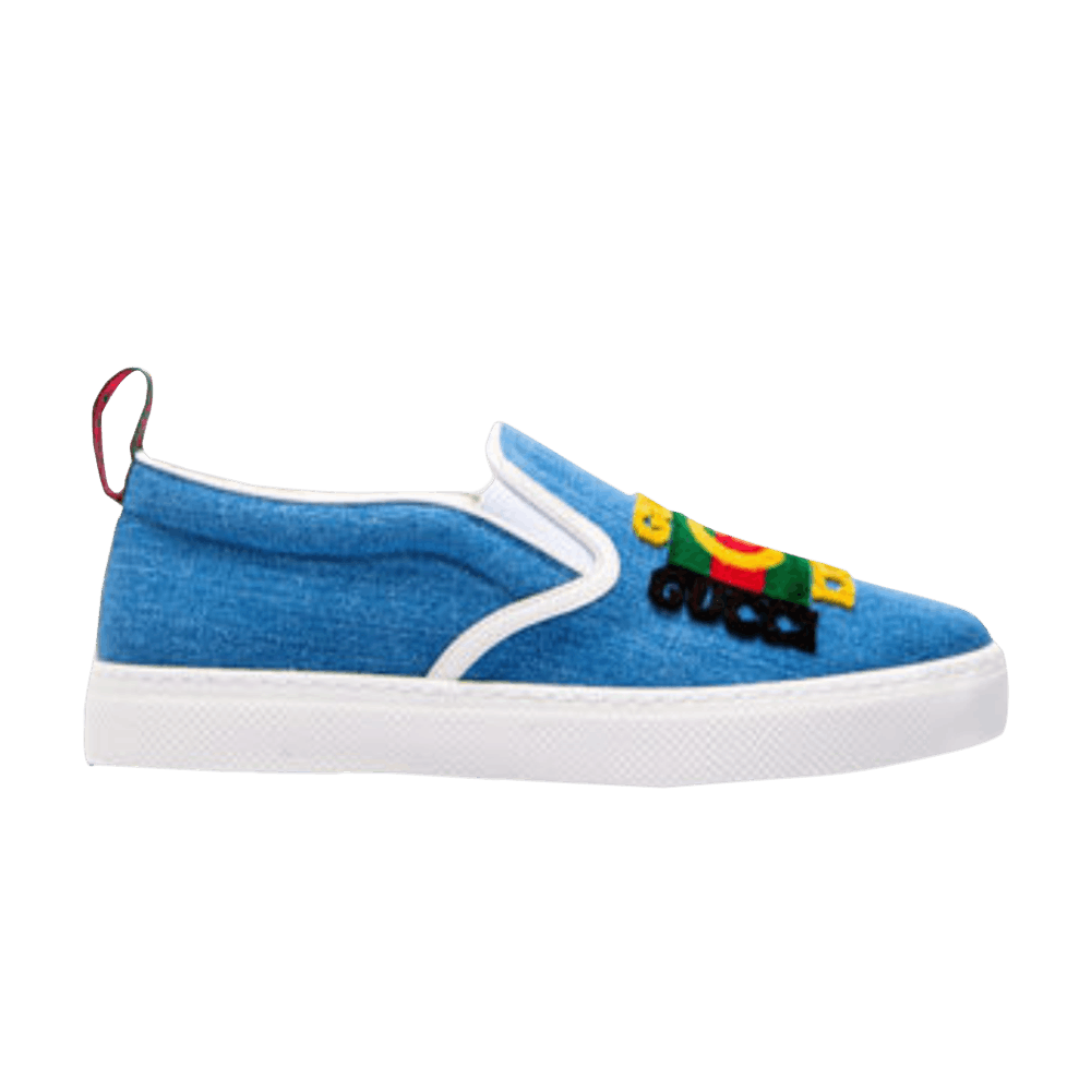 gucci dublin slip on black