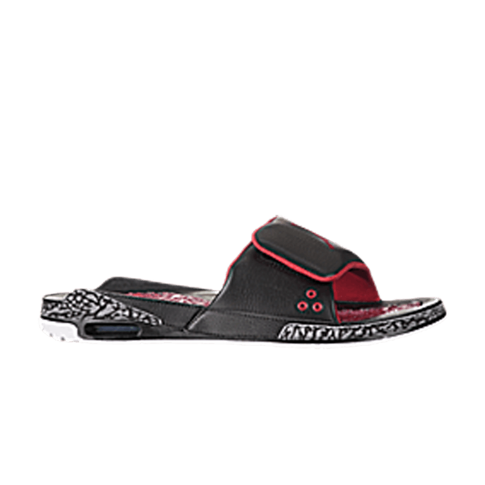 Air Jordan 3 Slide Black Cement Grey