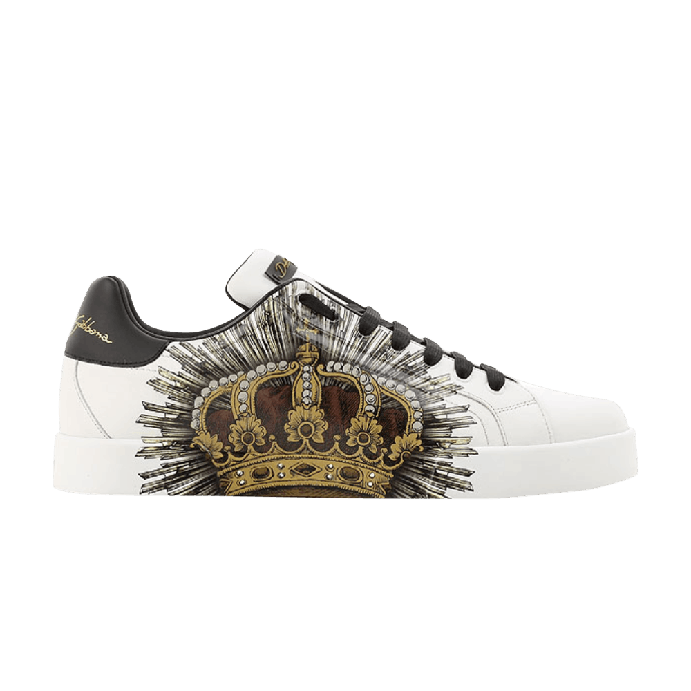 dolce and gabbana crown sneakers