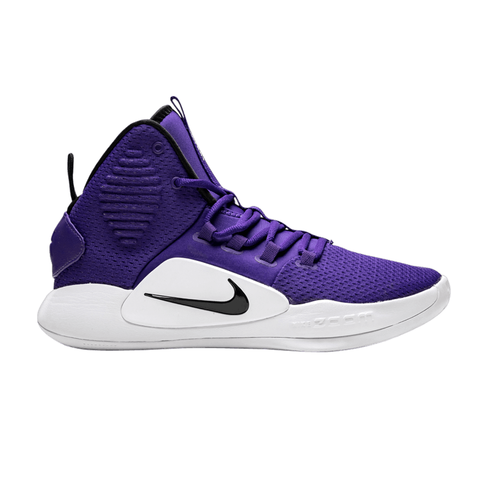 purple and white hyperdunks
