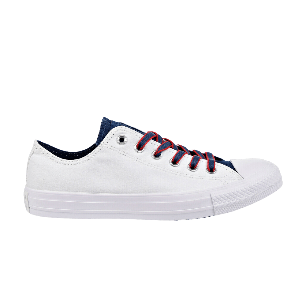 はたぁし⭐️ Buy Converse Chuck Taylor All Star Low 'White Navy' - 160467C